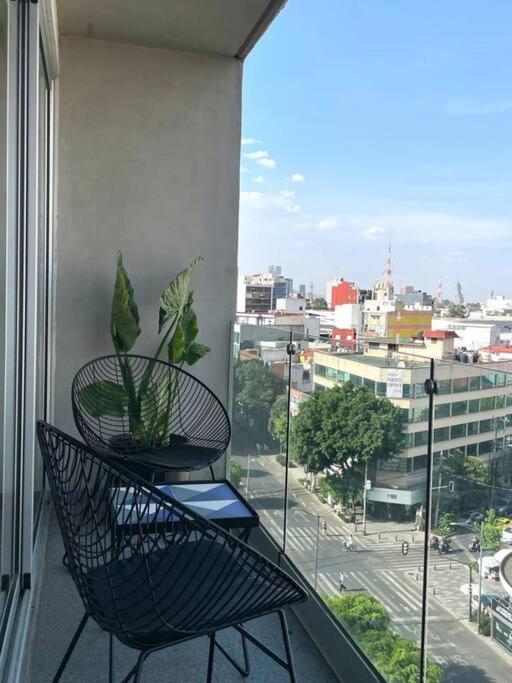 Depto Con Alberca Zona Condesa Lägenhet Mexico City Exteriör bild